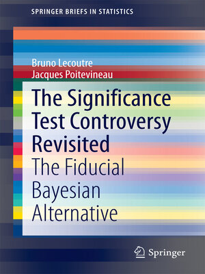 cover image of The Significance Test Controversy Revisited